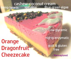 Cheezecake Orange Dragonfruit