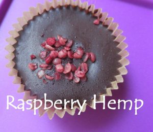 Raspberry hemp cup